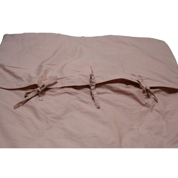 Grandin Road 2 Nora Blush Pink Velvet Quilted Euro Shams Glam Romantic Princess - Picture 5 of 7